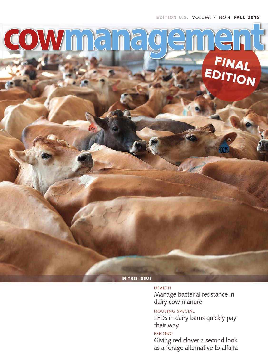 Cow Management Us Fall 2015 By Crv Uitgeverij Crv Publishers Issuu