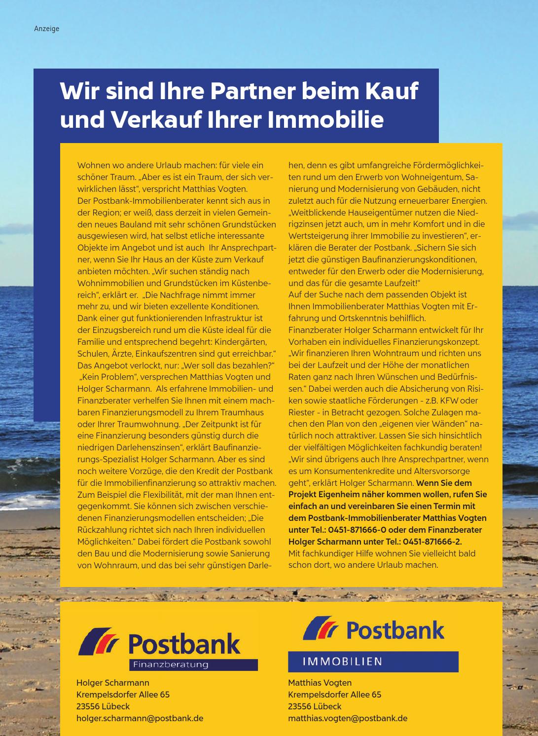 Strandblick Dezember 15 By Strandblick Issuu