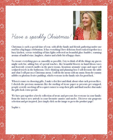 Sophie Conran Christmas 指南 2015 第 3 页