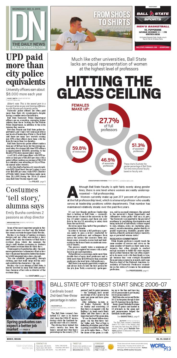 BSU 12-9-15 by The Ball State Daily News - Issuu