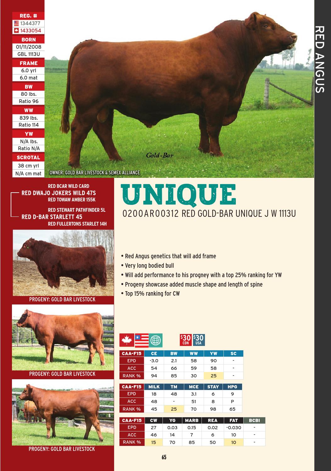 2016 International Semex Beef Catalogue by Semex Issuu