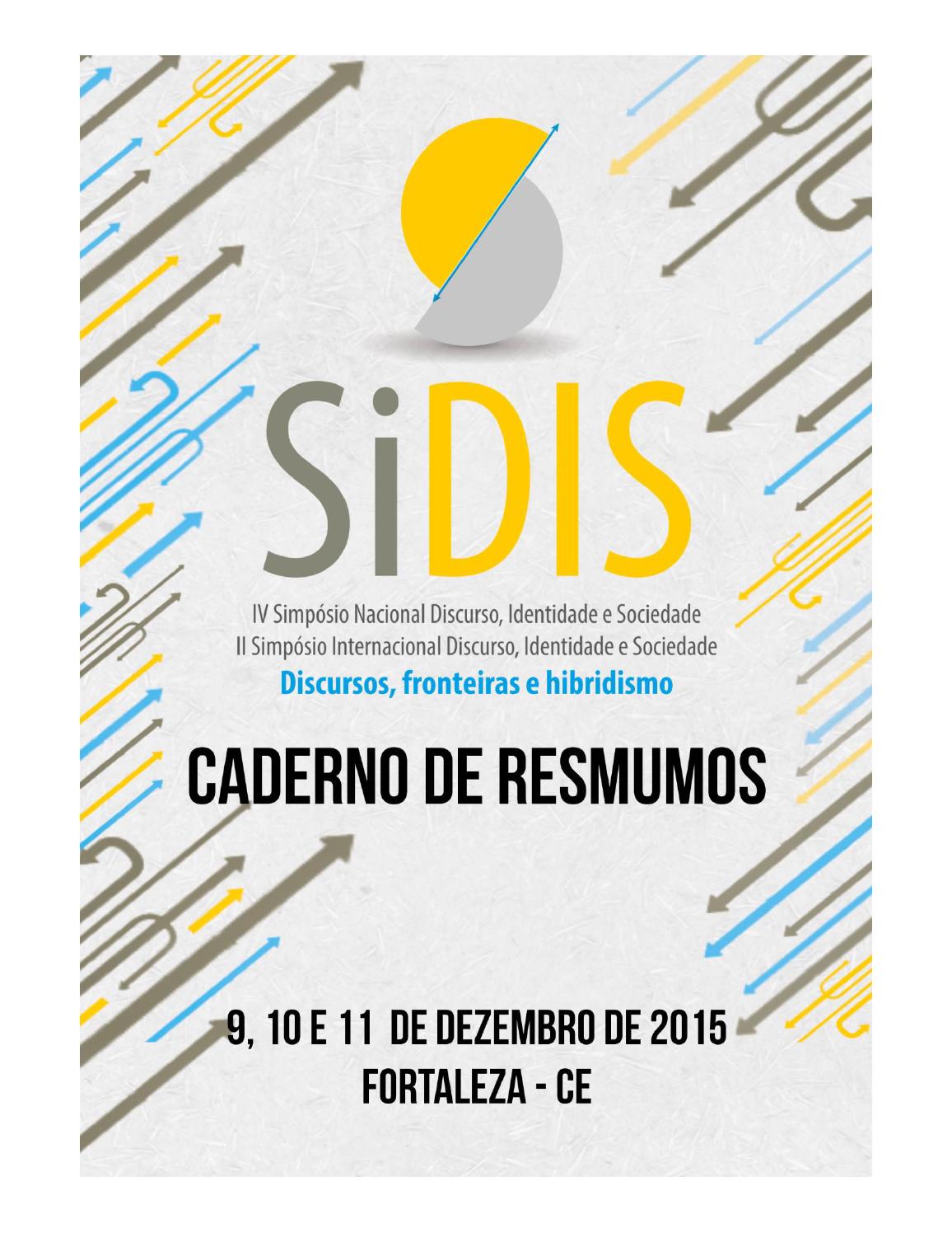 Caderno de Resumos do SiDIS 2015 by SiDIS 2015 - Issuu