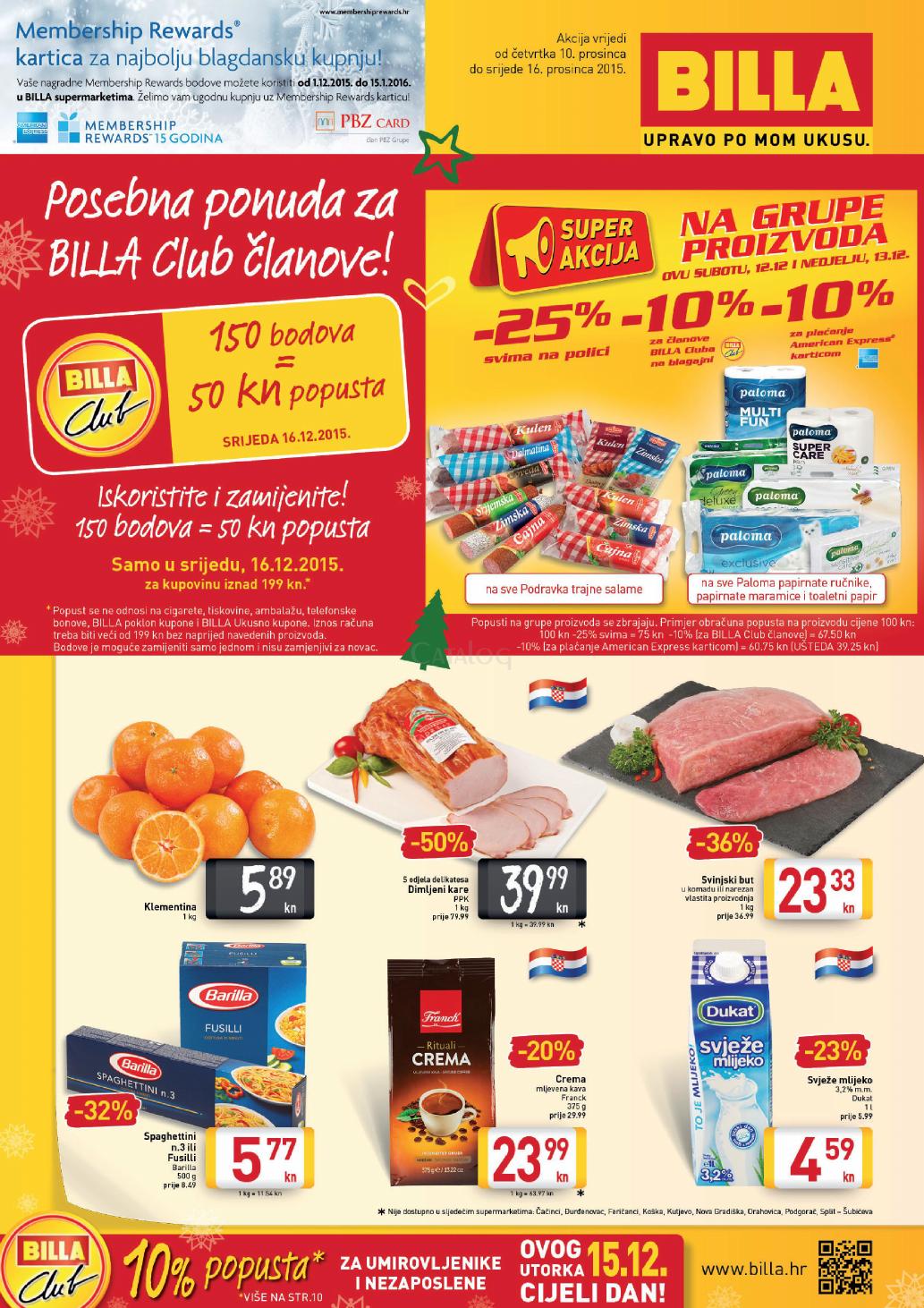 Billa katalog akcija od 10.16.12.2015. by Catalog.hr Issuu