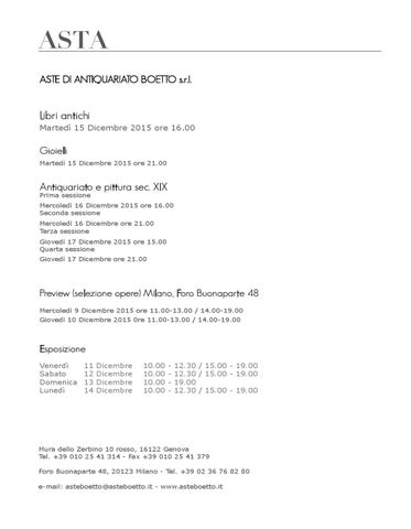 Aste Boetto 灯饰目录 · Asta di Libri 第 3 页
