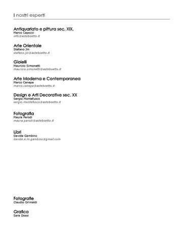Aste Boetto 灯饰目录 · Asta di Libri 第 6 页