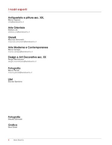 Aste Boetto 灯饰目录 · Asta di Gioielli 第 6 页