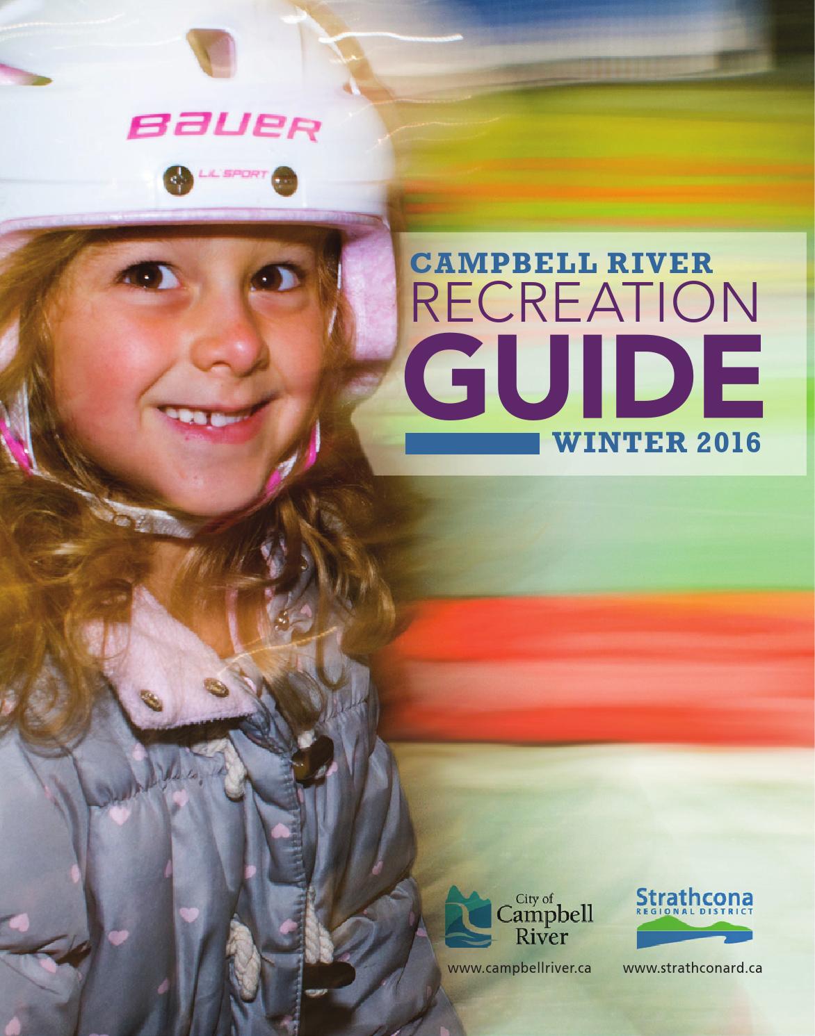 Special Features Campbell River Recreation Guide Winter 2016 by Black