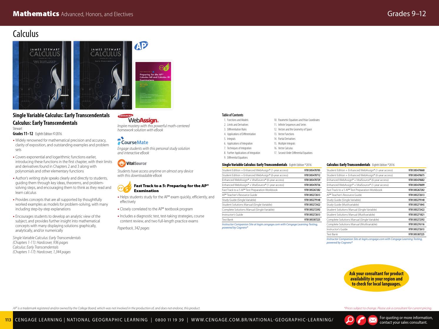 Cengage Learning | National Geographic Learning PreK-12 Catalog 2015-16 by Cengage Brasil - issuu