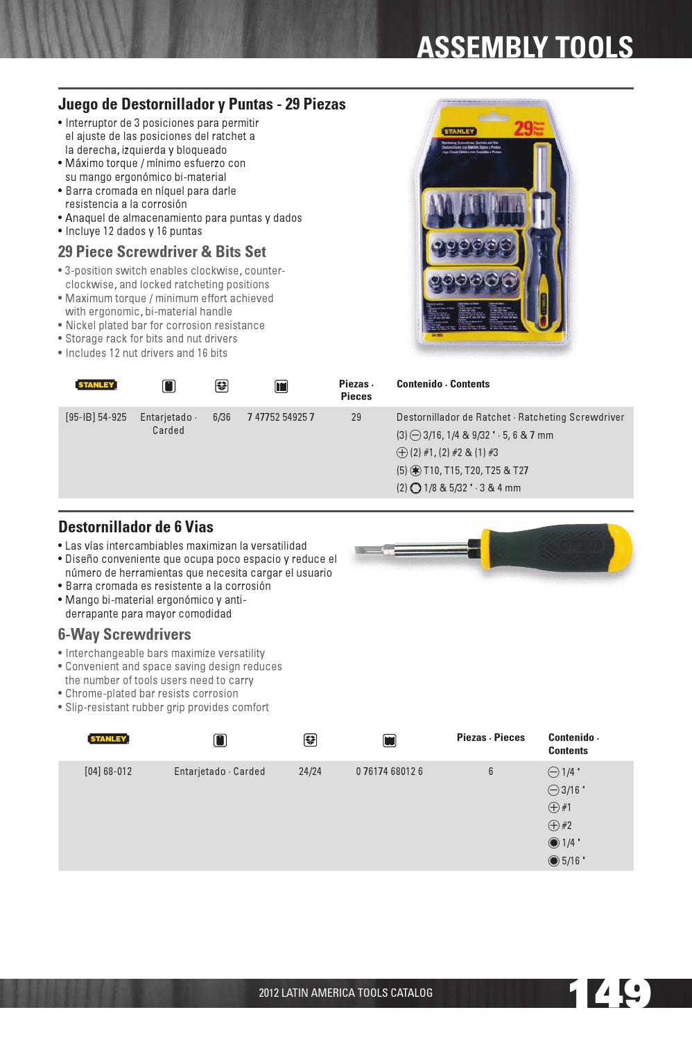 Catálogo stanley by Importaciones Vega - Issuu