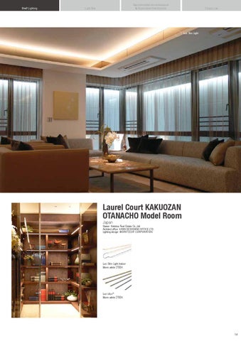 Luci Pte. Ltd. official 灯饰目录 · Luci 工程 reference&detail 2015 第 15 页
