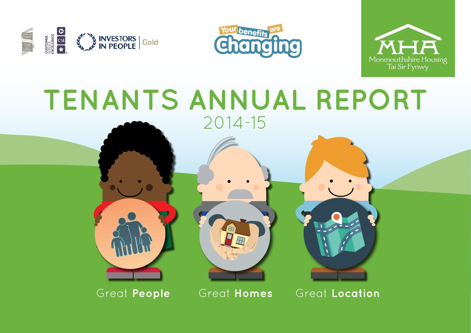 Tenants Annual Report 2014/15 by Monmouthshire Housing Association