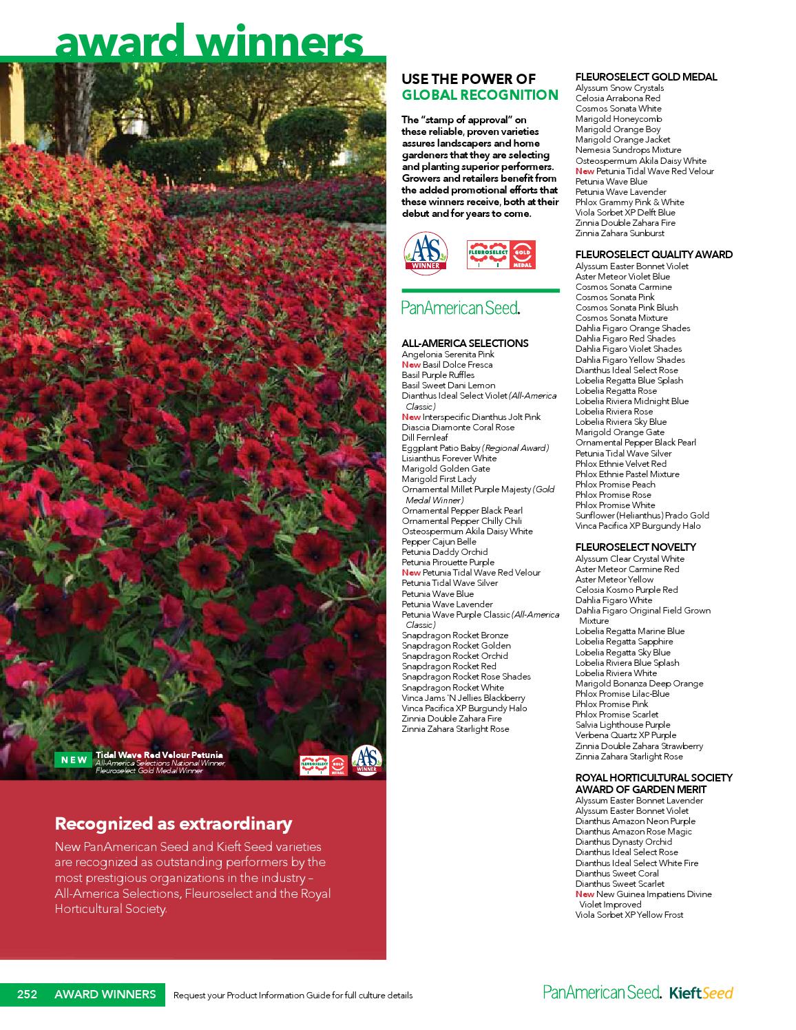PanAmerican Seed Catalogue 2016 by PanAmerican Seed - Issuu