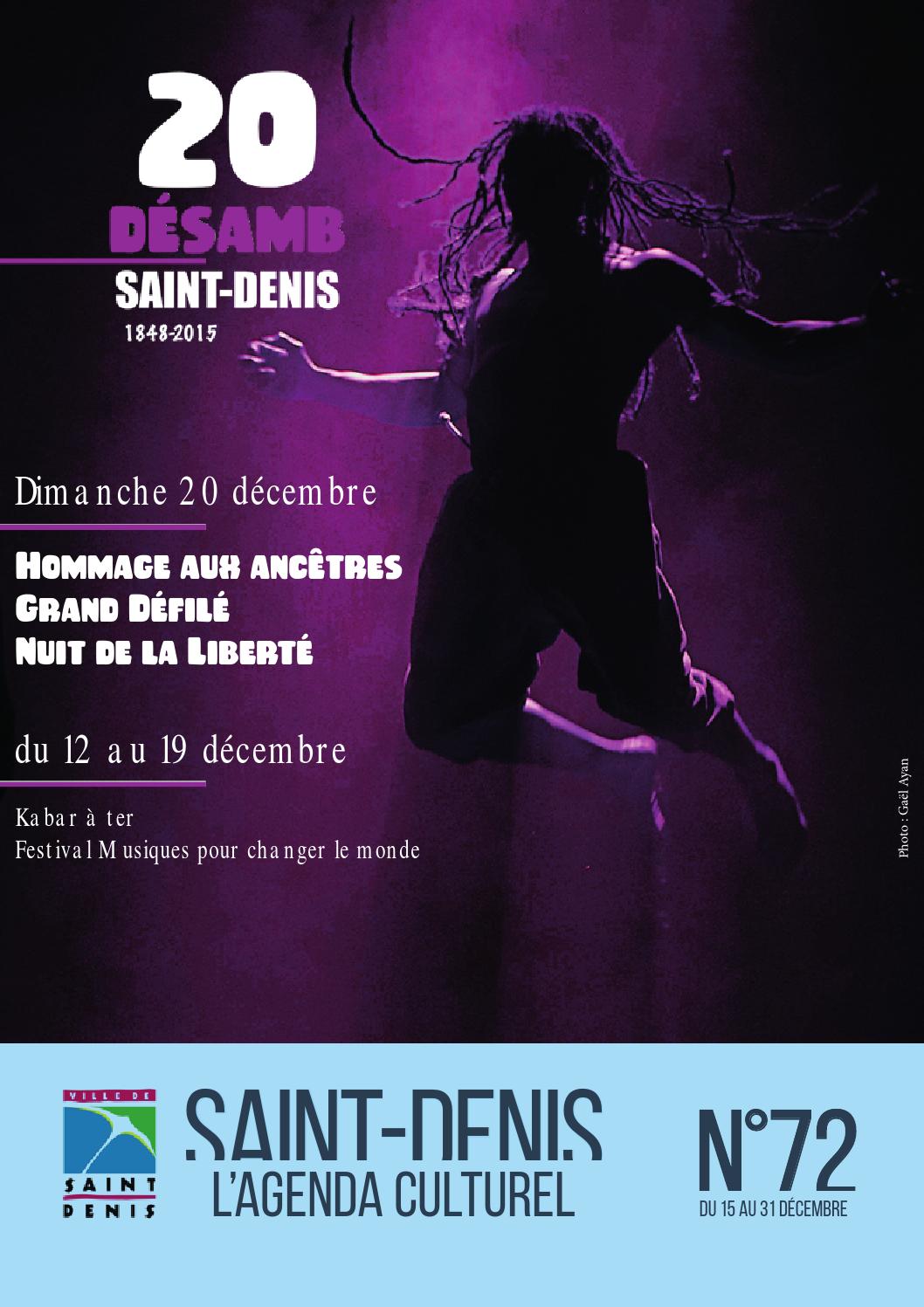 SaintDenis L'Agenda Culturel N°72 by Ville de SaintDenis de La Réunion Issuu