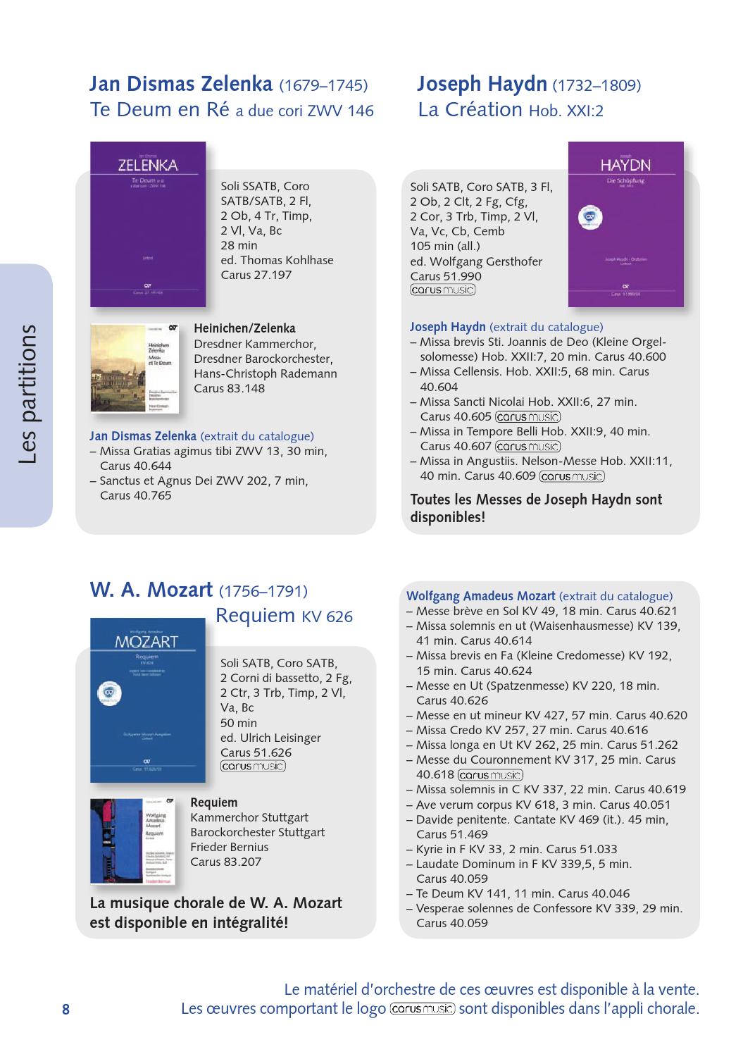 Les Editions Carus by CarusVerlag GmbH & Co KG Issuu