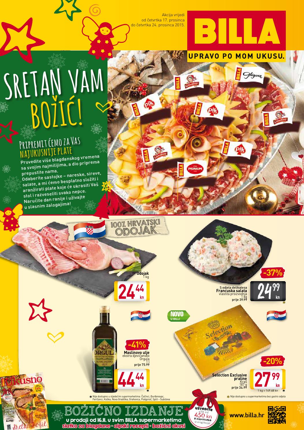 Billa katalog delicije od 17 24 12 2015 by Catalog.hr Issuu