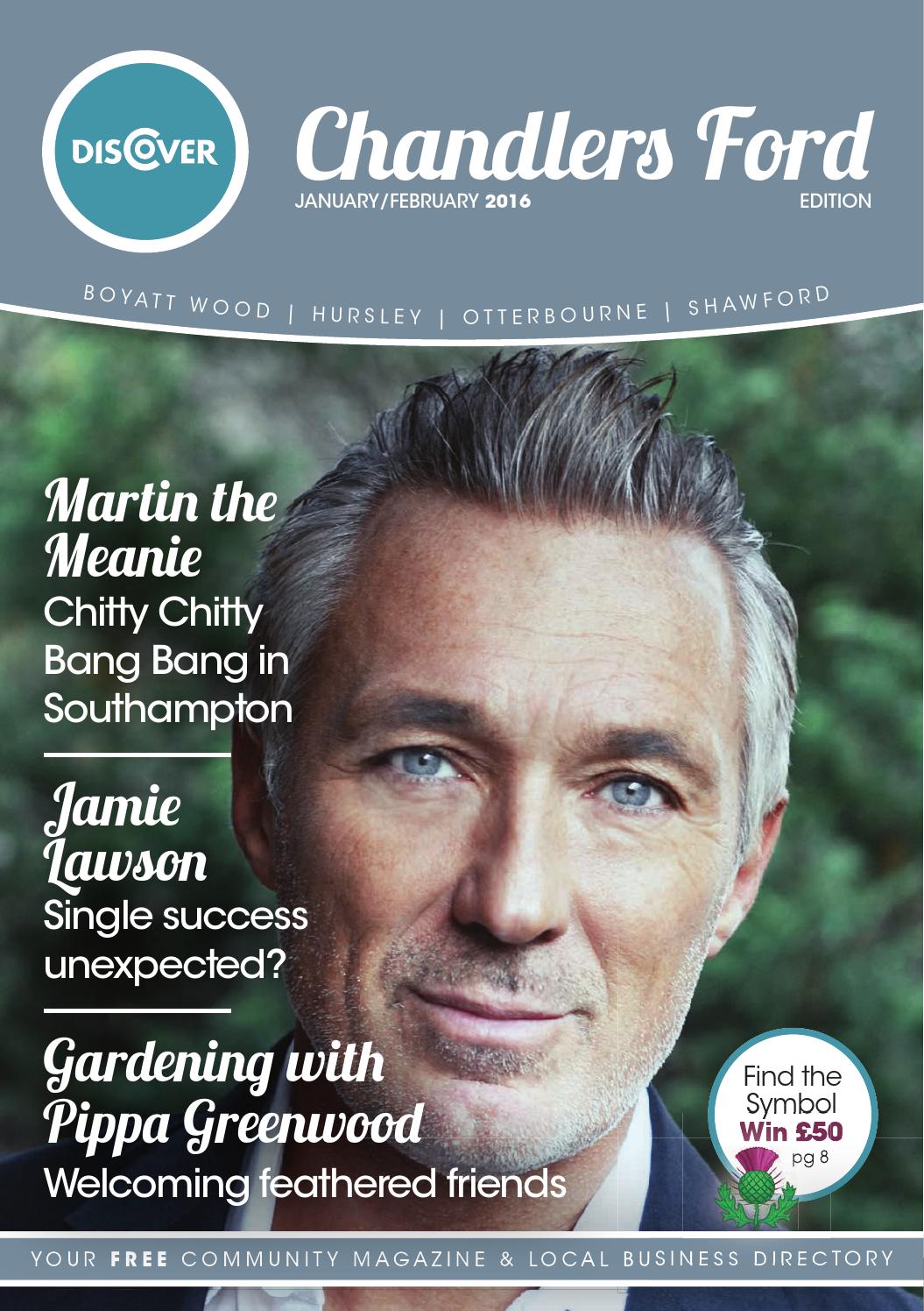 Discover Chandlers Ford Jan/Feb 2016 by Tania Houston - Issuu