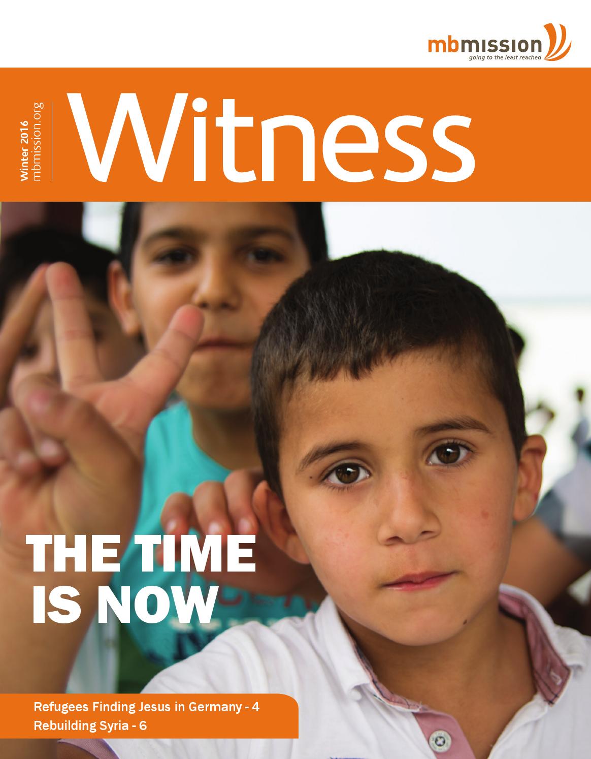 Witness - Winter 2016 by Witness Magazine - Issuu