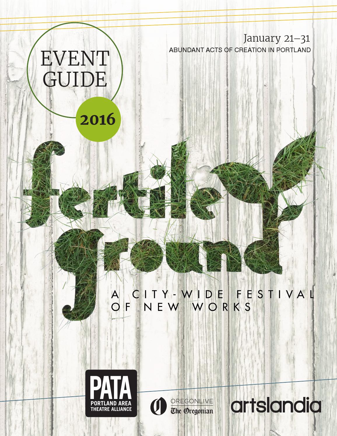 Fertile Ground Festival 2016 Event Guide by Artslandia Issuu