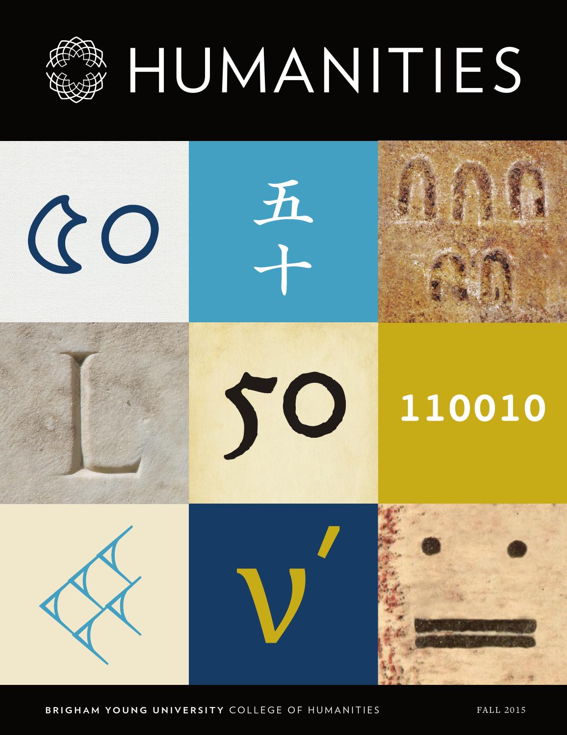 Fall 2015 by BYU Humanities Issuu
