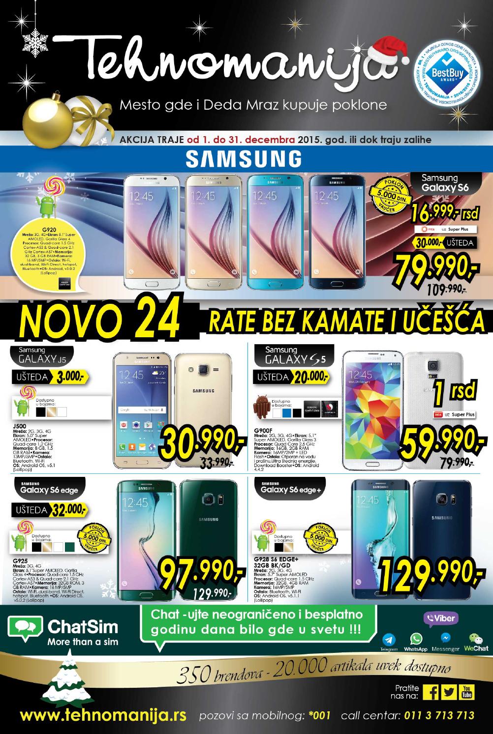 Tehomanija katalog mobilni telefoni decembar 2015 by Catalog.rs - Issuu