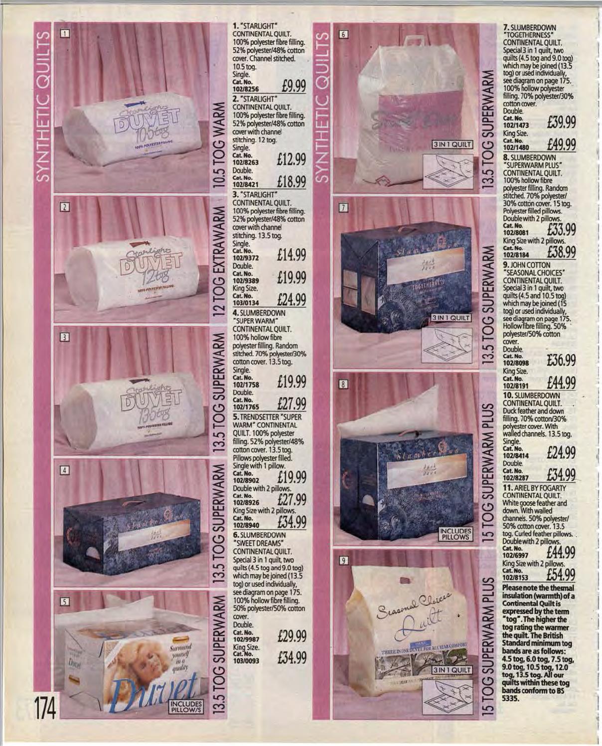 fogarty curled feather pillows