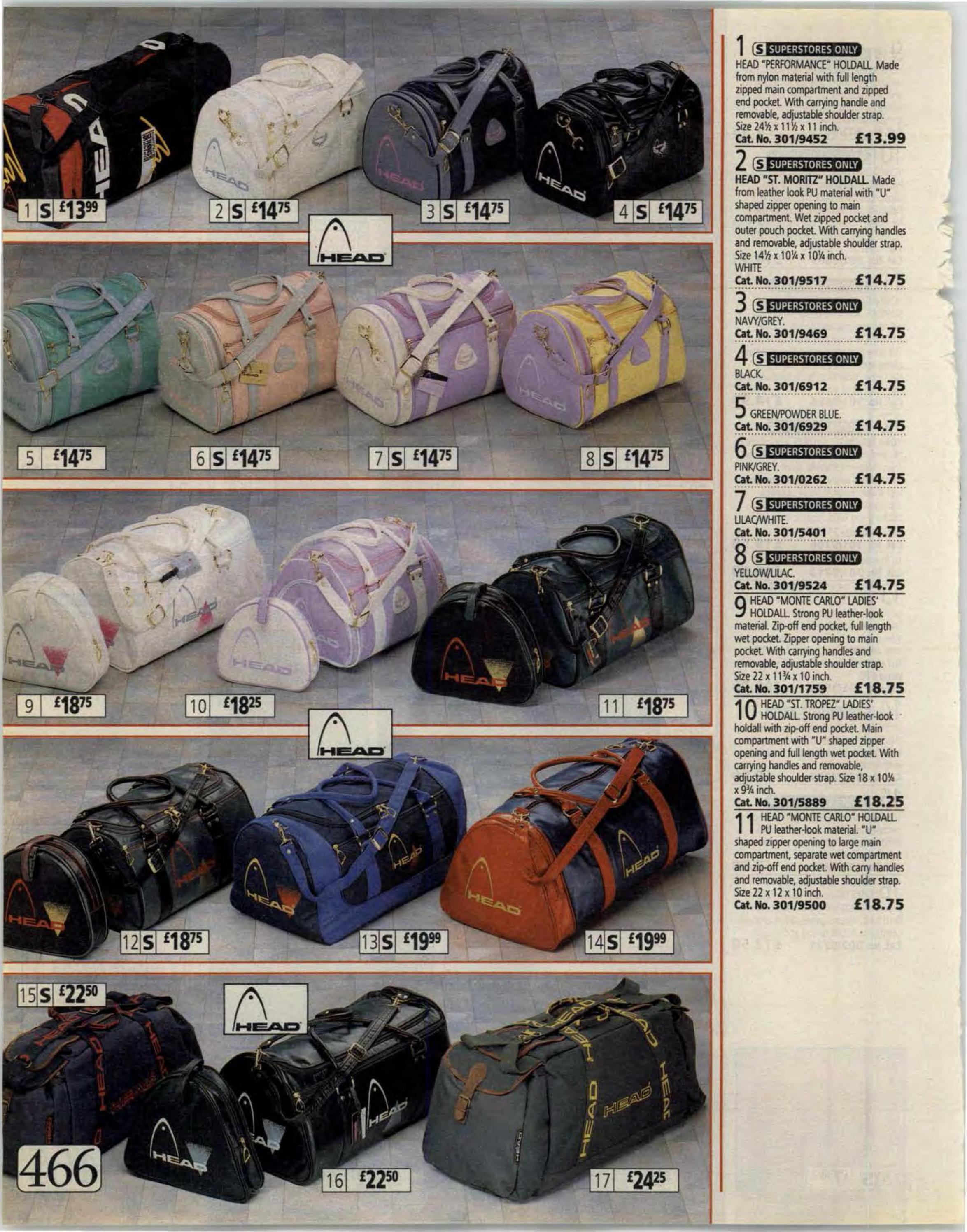 argos ladies holdall