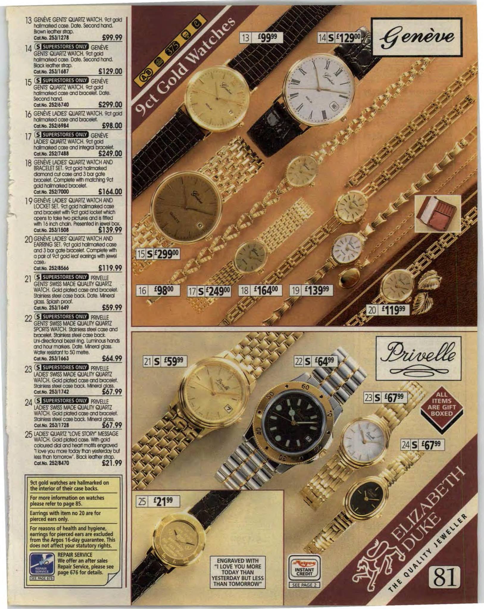 1983年輸入時計総合カタログ 1983年輸入時計総合カタログ