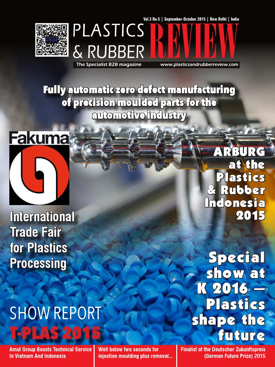 Plastics & Rubber Review, SeptemberOctober 2015 issue by Worldwide