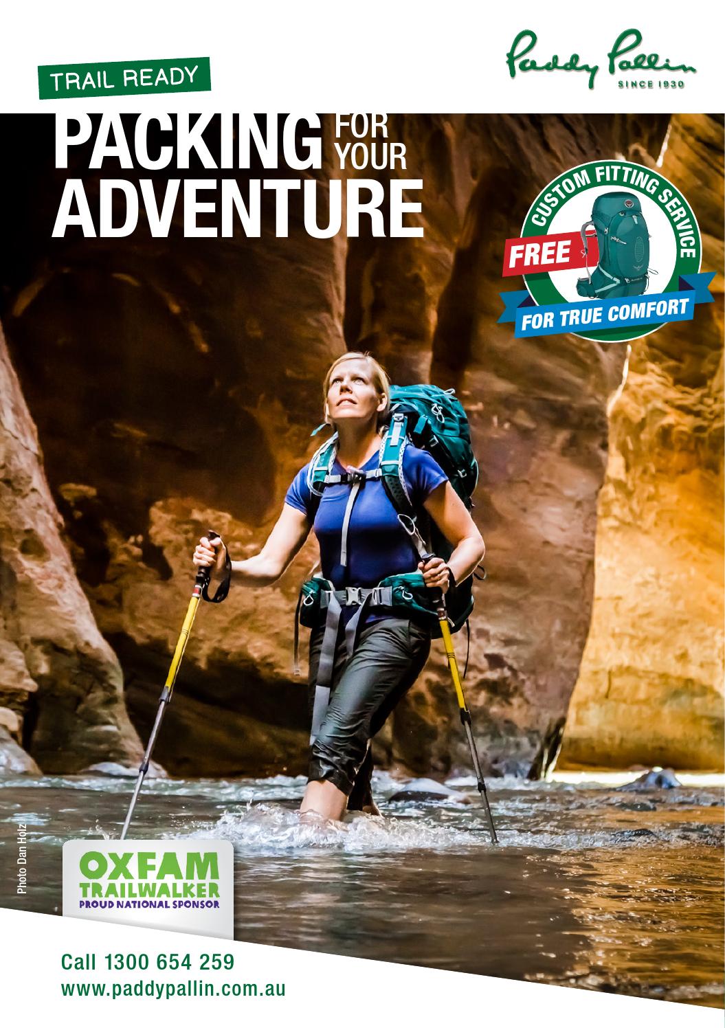 Paddy Pallin Packing for your Adventure Guide SS15 by Paddy Pallin Issuu