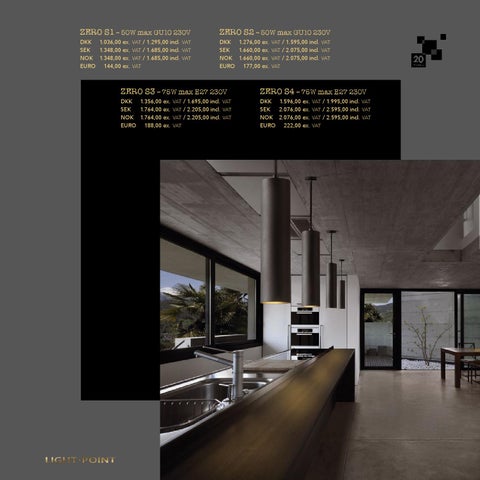 LIGHT-POINT 灯饰目录 · 20 YEARS 第 21 页