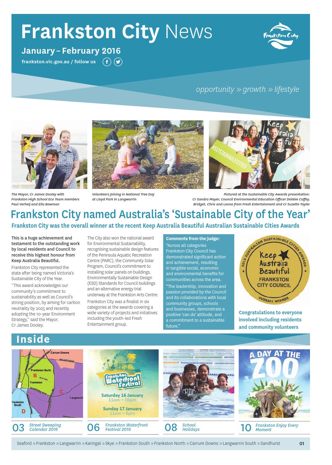 Frankston City News JanuaryFebruary 2016 by Frankston City News Issuu