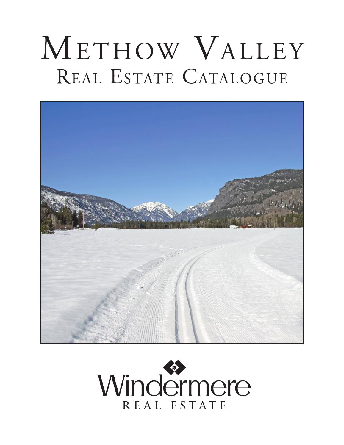 Methow Valley Real Estate Catalogue Winter 2015/2016 by IBuildMagazines