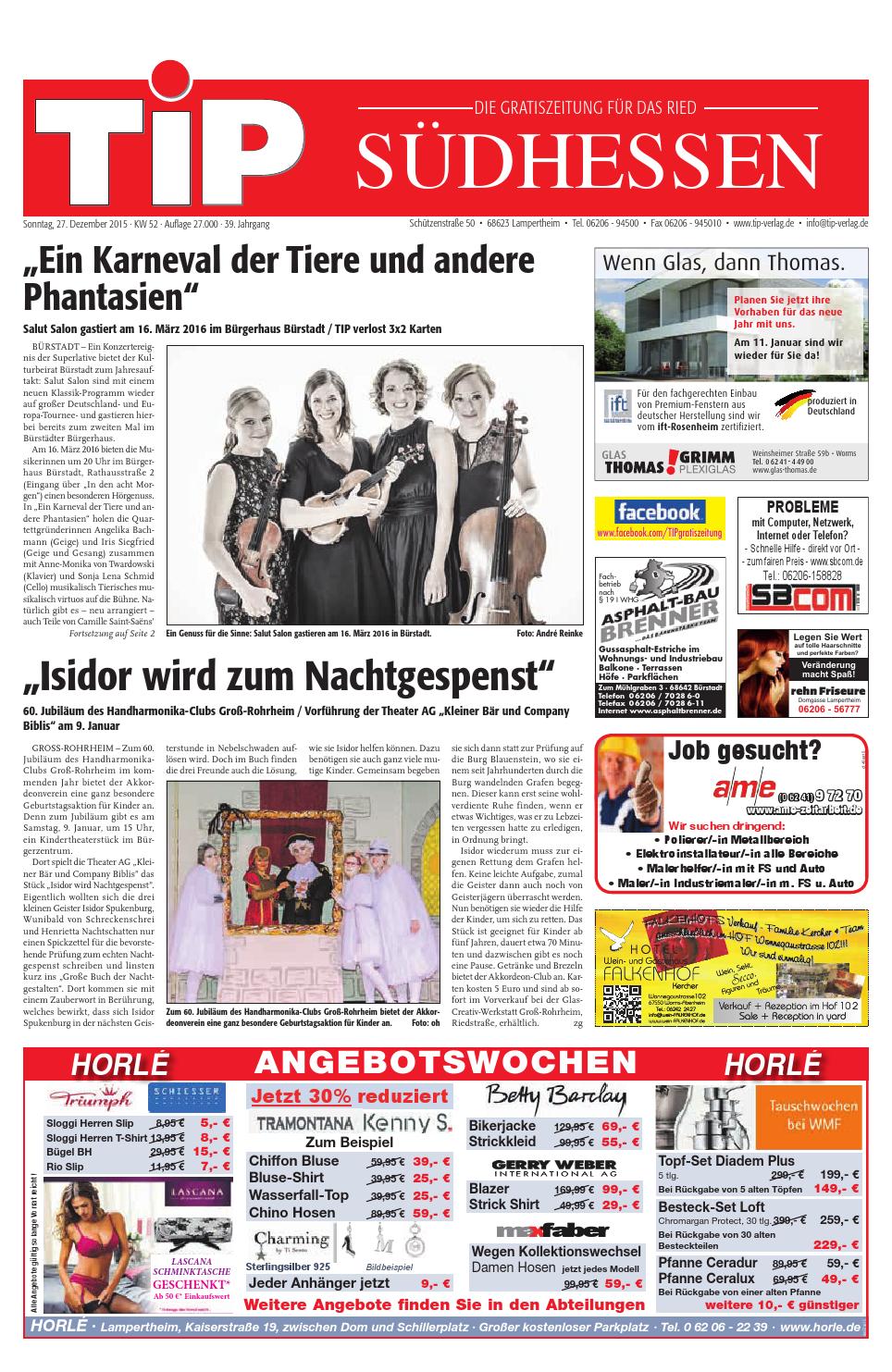Tip52sa15 By Tip Verlag Issuu