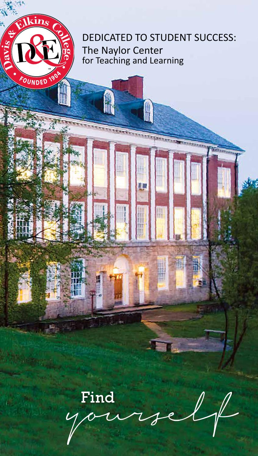 The Naylor Center for Teaching and Learning at Davis & Elkins College