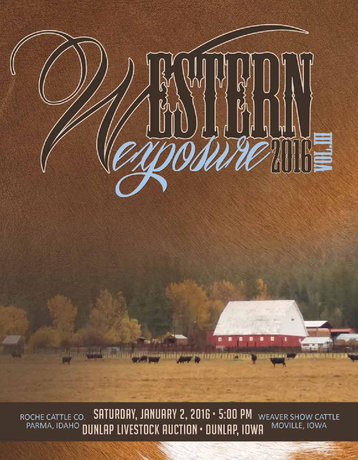 2016 Western Exposure Sale, Vol. III by LivestockDirect Issuu