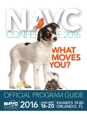 Official Program Guide - The NAVC Conference 2016 by NAVC - Issuu