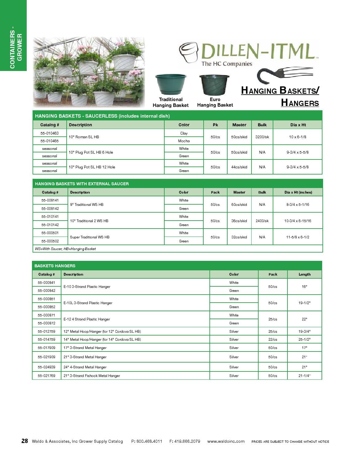 2015 Waldo & Associate Grower Supply Catalog (container) by Waldo