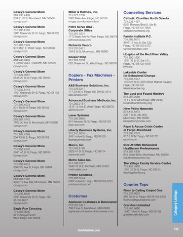 2016 Metro Profile And Member Directory By The Fmwf Chamber Of