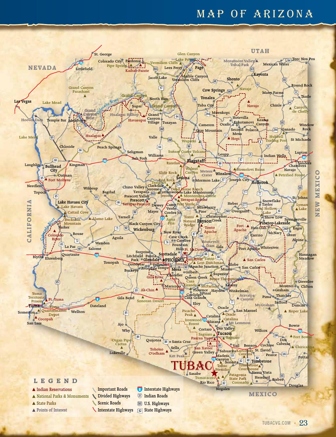 Tubac Arizona Maps by Tad Smith Publication Design & Layout Issuu
