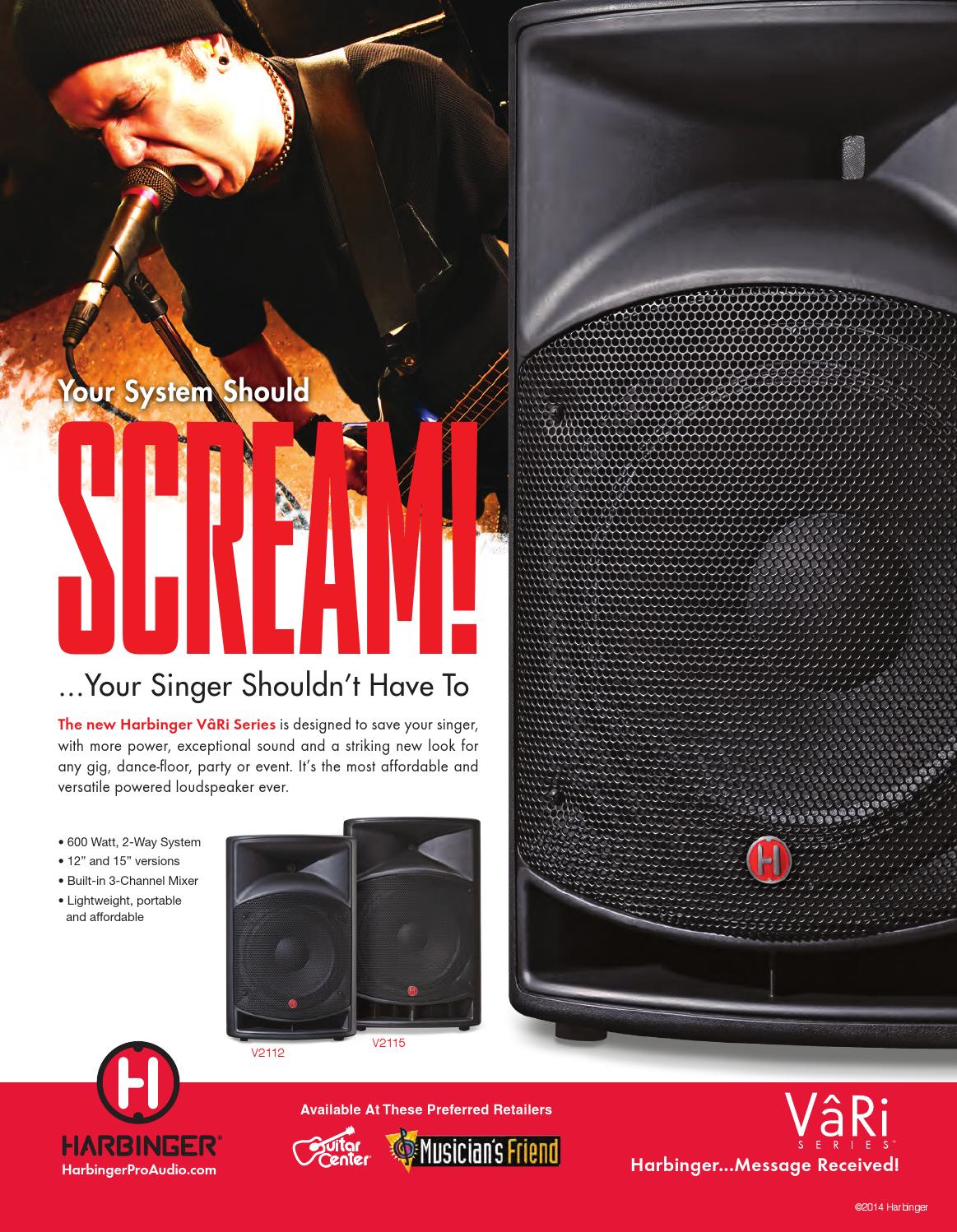 harbinger vari series v2115