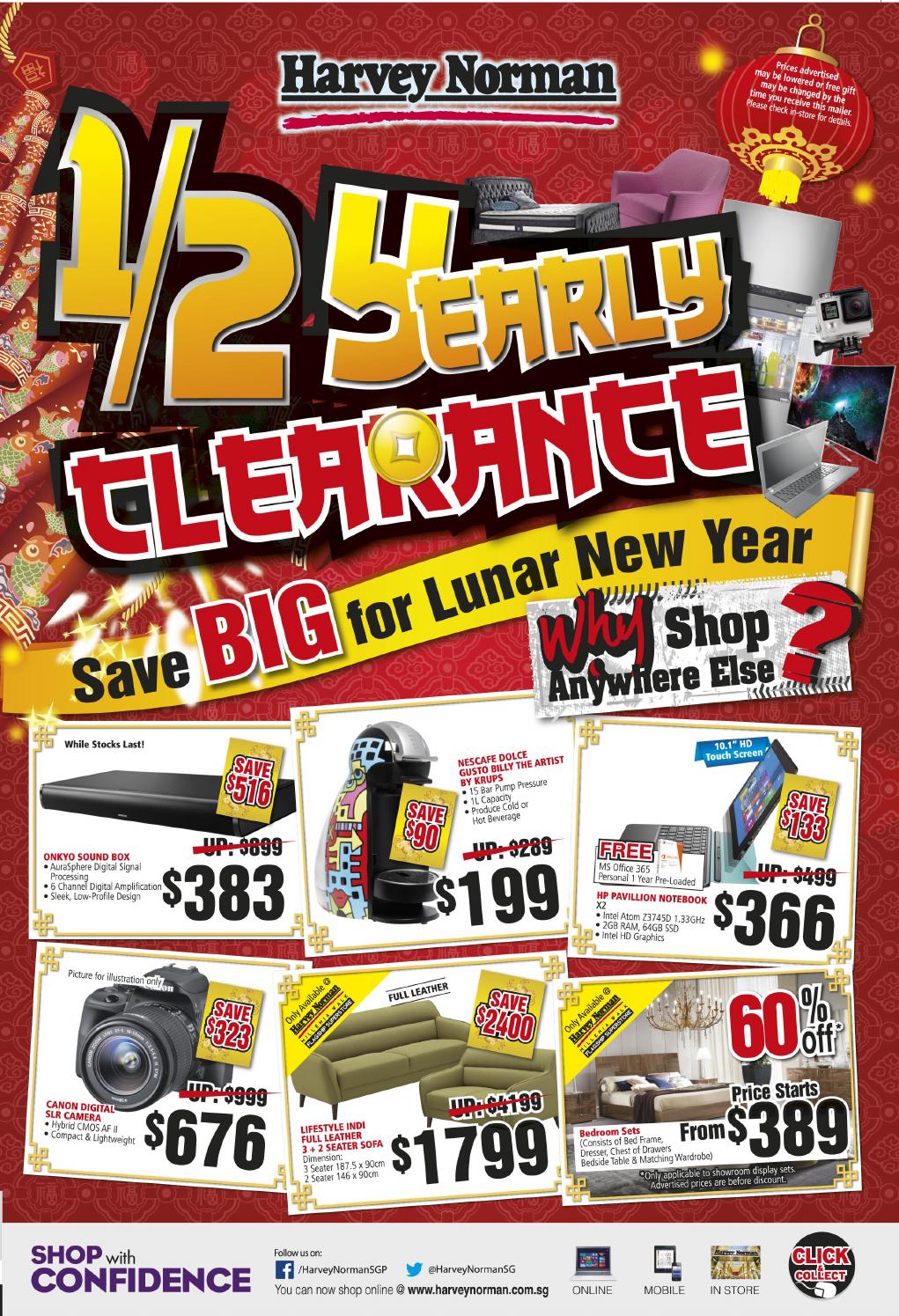 Half Yearly Clearance at Harvey Norman by Harvey Norman (South East