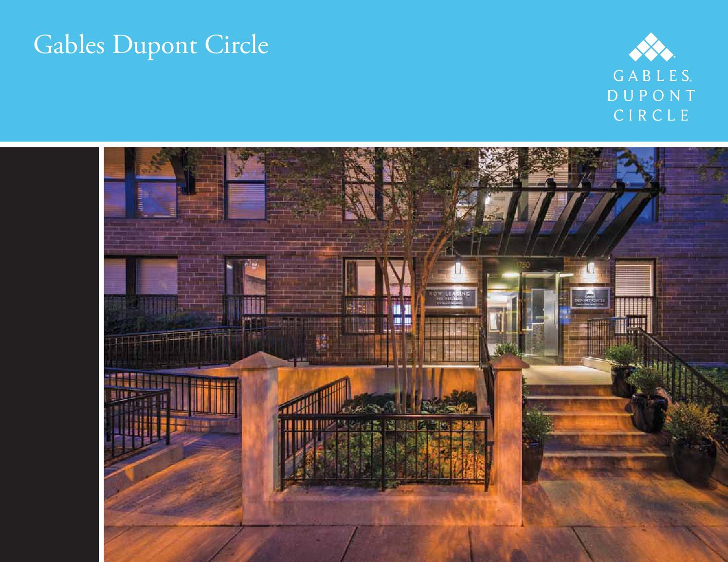 Gables Dupont Circle EBrochure by Gables Residential Issuu