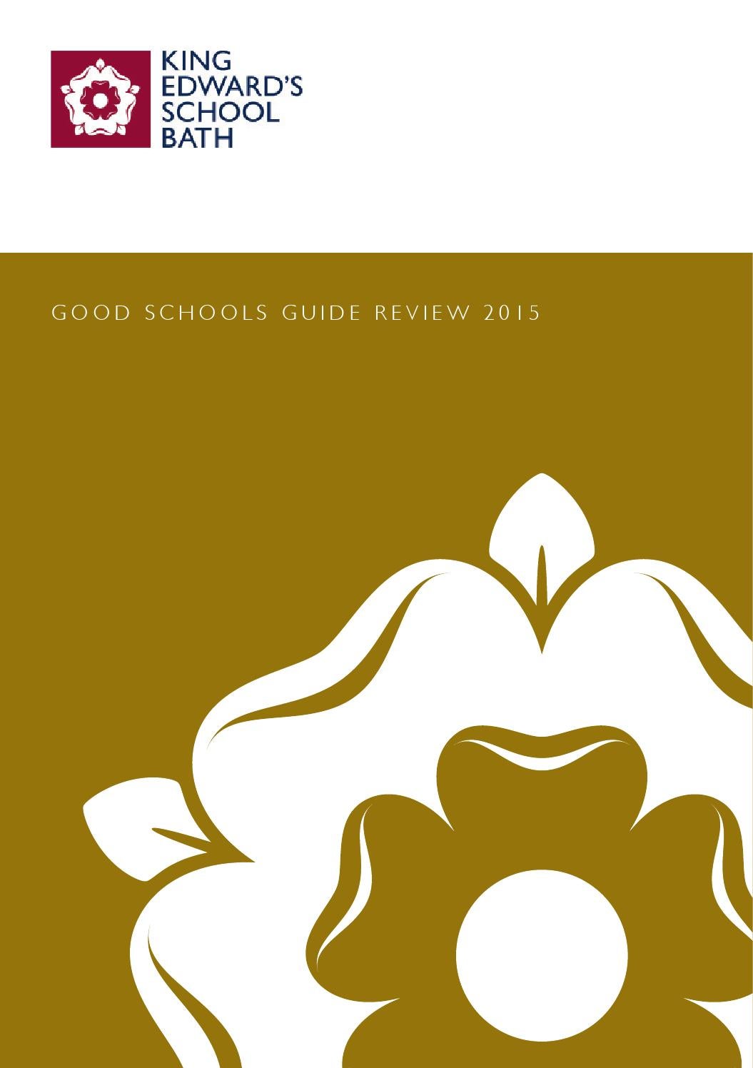 King Edward's School Good Schools Guide Review 2015 by King Edward's ...