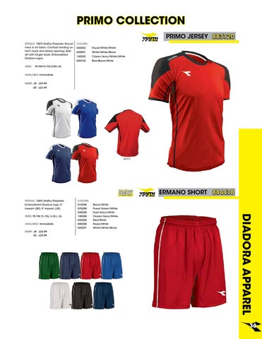 diadora uniforms