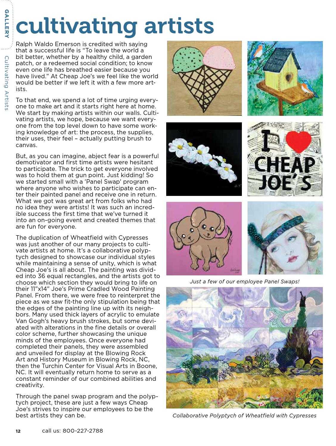 Cheap Joe's Art Stuff 2016 Guide to Great Art by Cheap Joe's Art Stuff -  Issuu