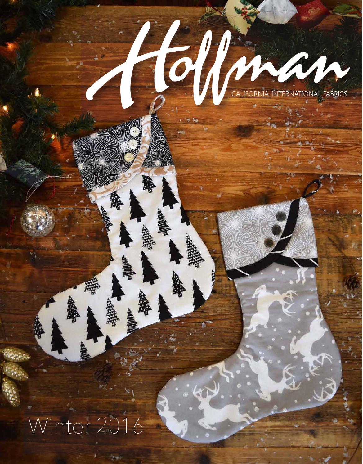 Hoffman Winter Catalog 2016 by Hoffman California Fabrics Issuu