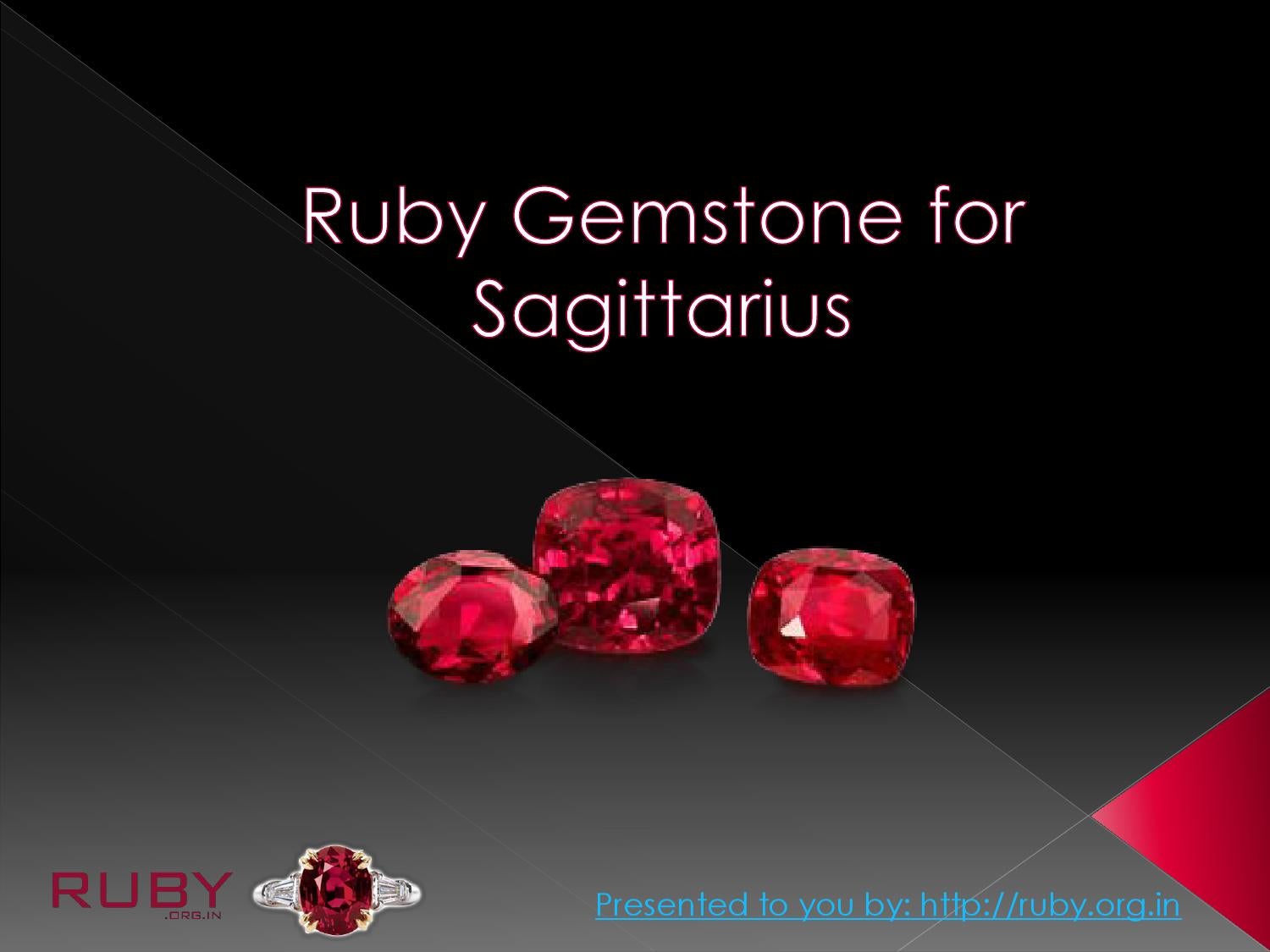 Crystals Ruby For Sagittarius Sagittarius Zodiac Birthstone