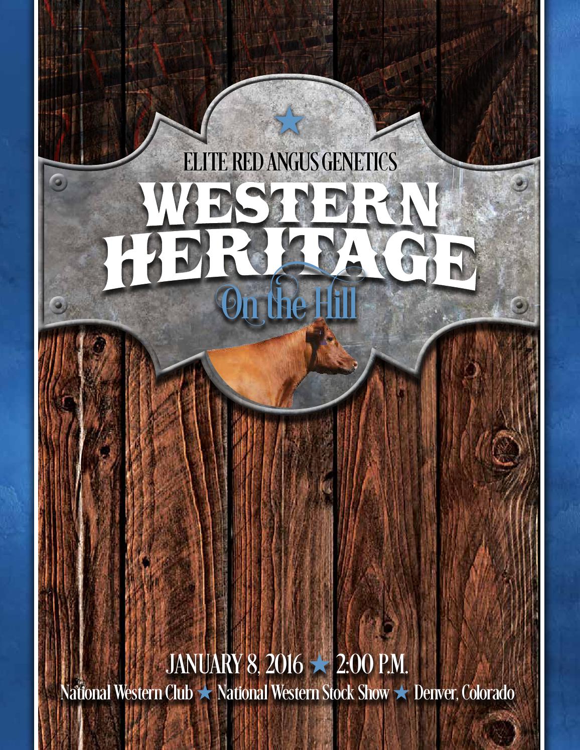 2016 Western Heritage Sale by Precision Marketing Issuu