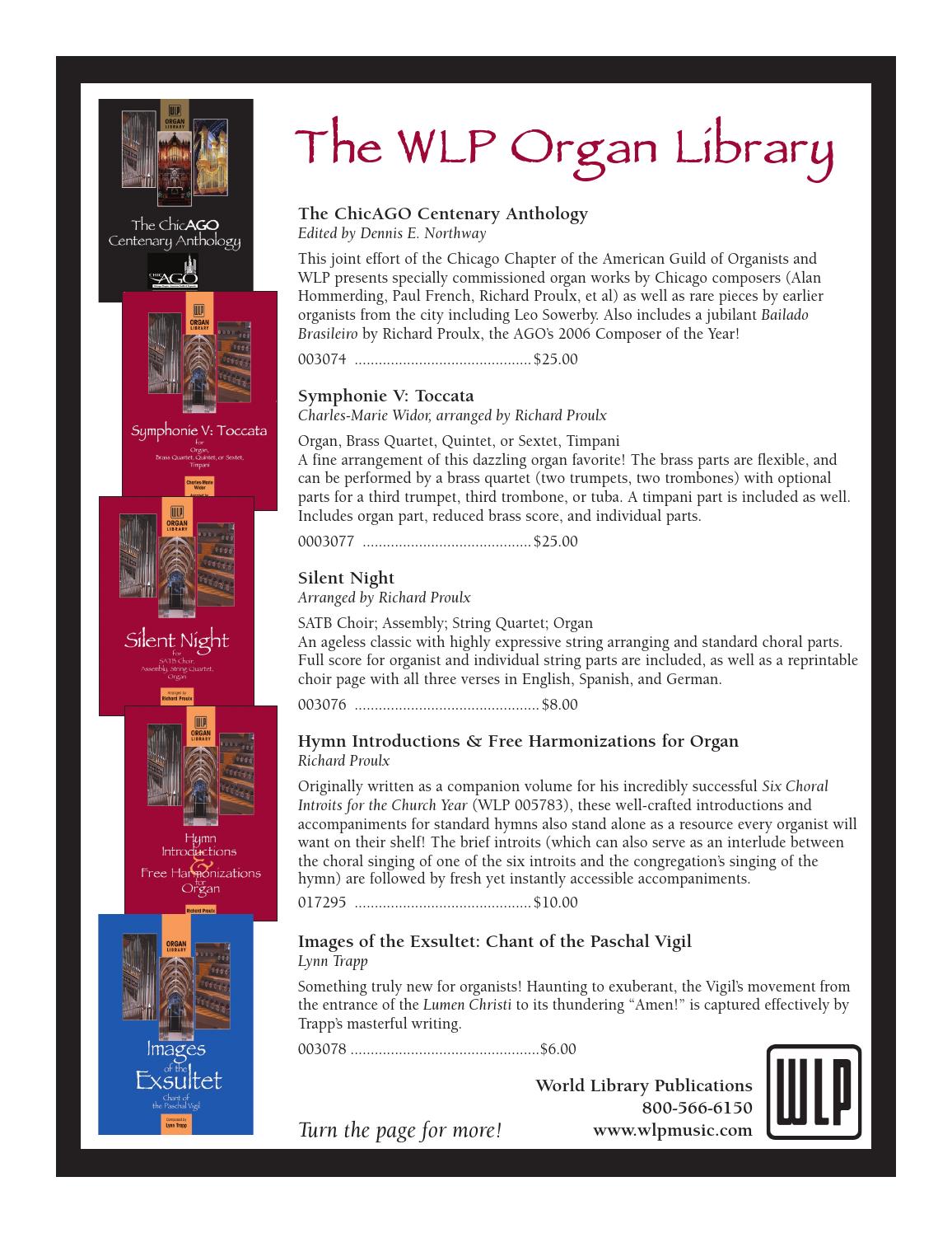 WLP Organ Library by World Library Publications Issuu