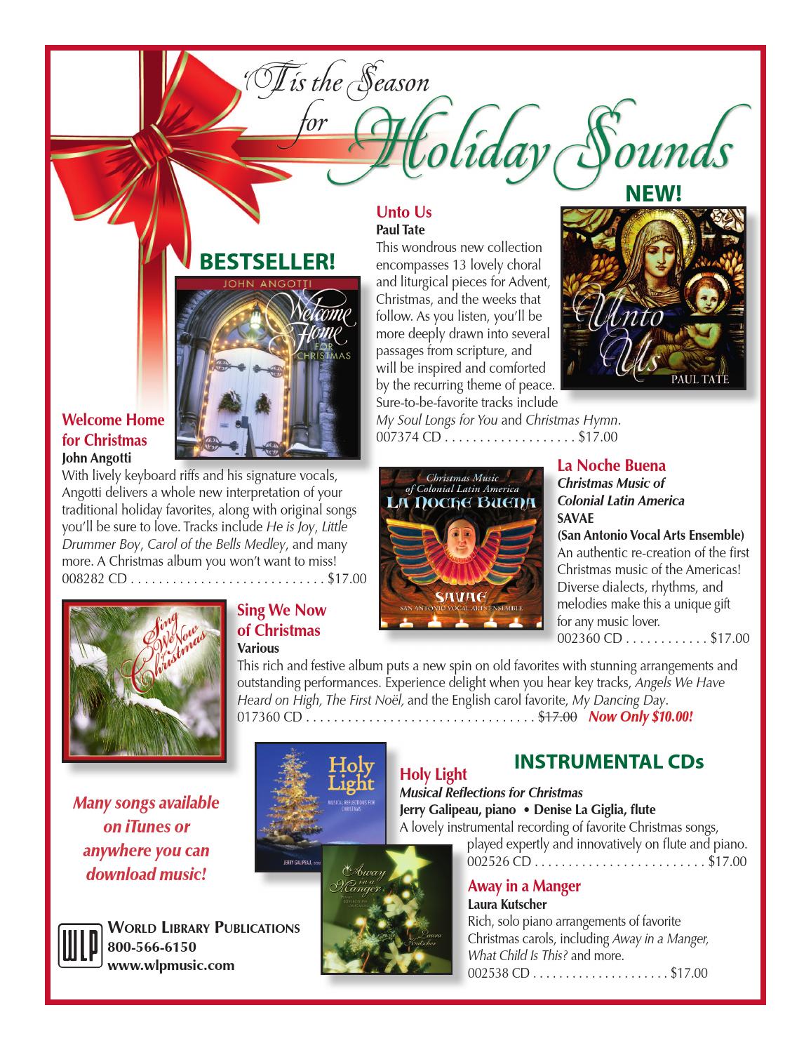 Holiday Sounds by World Library Publications Issuu